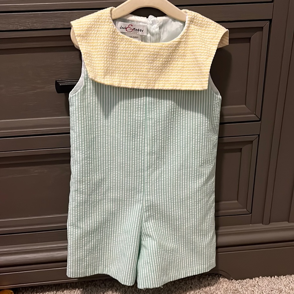 Boys romper. Like new.